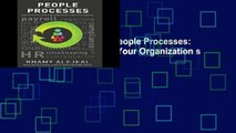 D.O.W.N.L.O.A.D [P.D.F] People Processes: How Your People Can Be Your Organization s Competitive