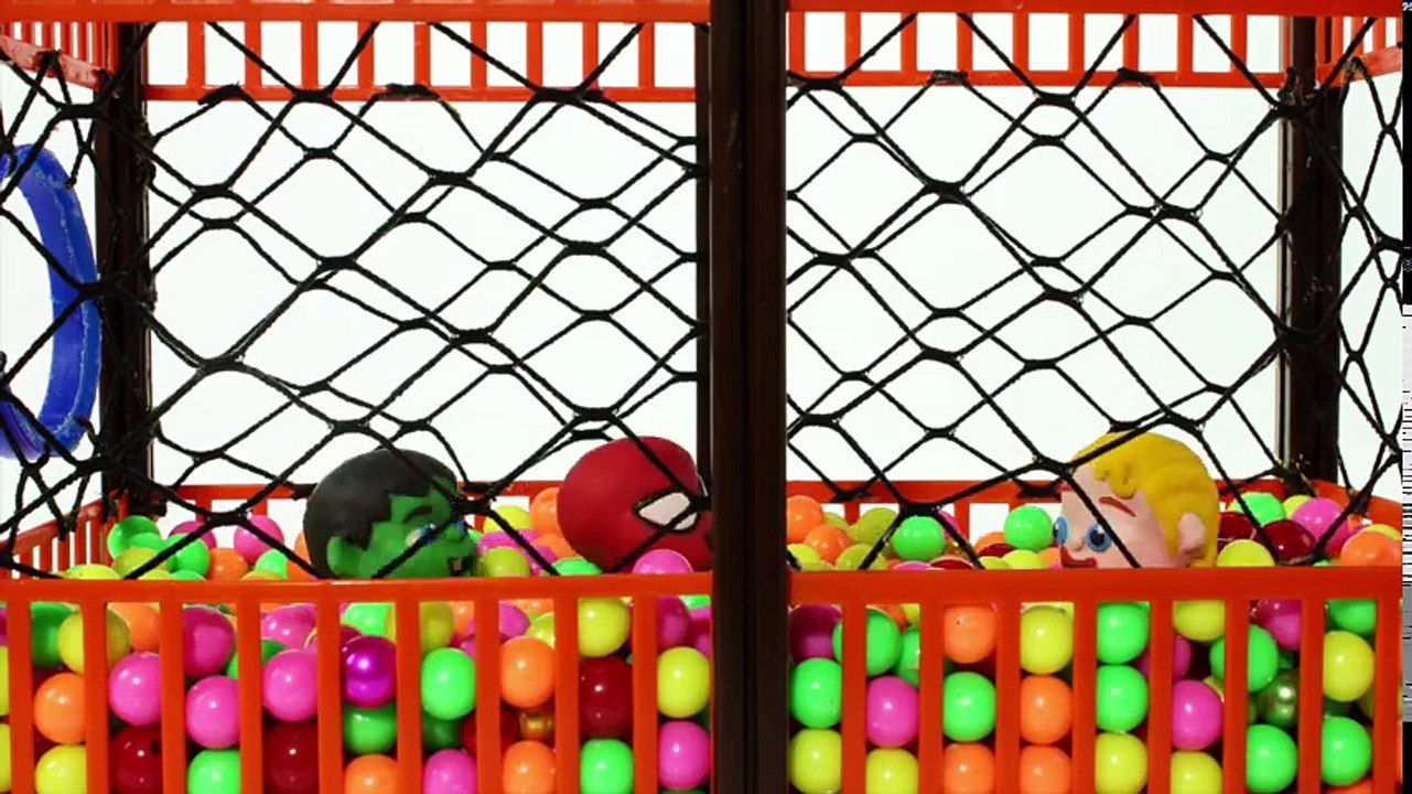 Tv cartoons movies 2019 FROZEN ELSA & ANNA HAVE A HUGE ICE CREAM ❤ Spiderman, Hulk & Frozen Play Doh Cartoons For Kids