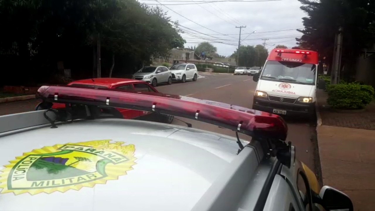Samu atende rapaz na Rua Manaus