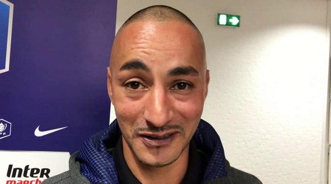 Coupe de France – Salim CHEBAIKI (FC Vaulx) réagit après le tirage du 5ème tour