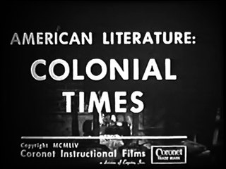American Literature- Colonial TImes - Puritan Period