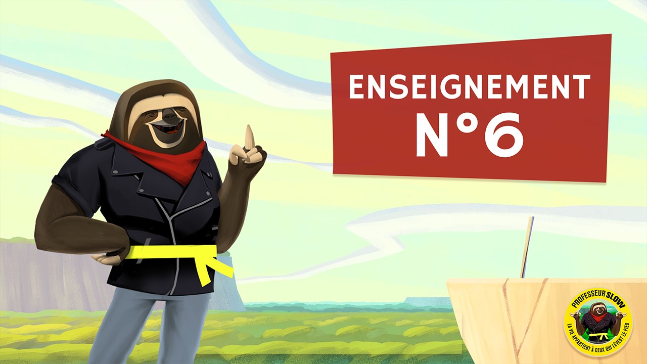 Professeur Slow - Enseignement n°6