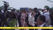 Music, dance as Mrs. Trump arrives in Ghana on Africa trip