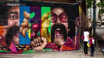 La nueva tendencia: retratos en graffiti
