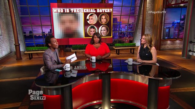 This celeb raps, loves basketball and has been linked to @Madonna, @JLo, and even @tyrabanks! Who is the serial dater? Find out on today's episode of #PageSixTV!