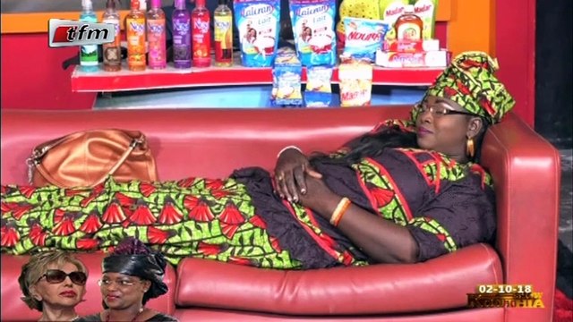 RUBRIQUE MARIEME FAYE SALL & VIVIANE WADE dans KOUTHIA SHOW du 02 Octobre 2018