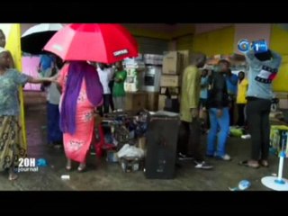 RTG/Incendie au niveau du marché du carrefour de lamba_1