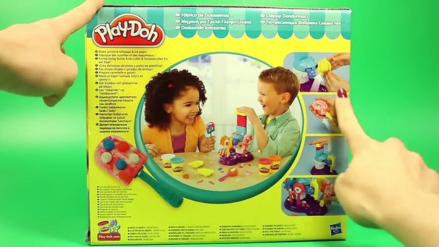 Tv cartoons movies 2019 Play-Doh Sweet Shoppe Perfect Pop Maker DIY Ice Cream Cones, Popsicles, Sundaes, Playdough desserts (3)