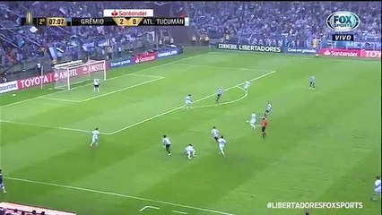 Alisson Euler Goal - Gremio vs Atletico Tucuman 3-0