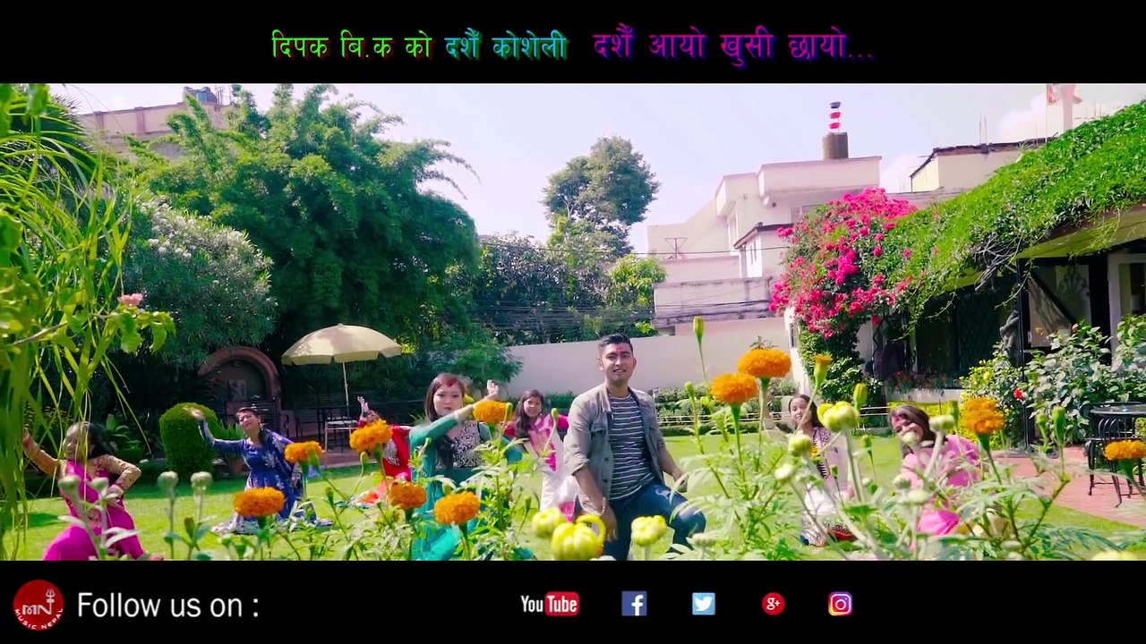 New Dashain Song 2075_⁄2018 ¦ Dashain Aayo Khusi Chhayo - Deepak BK Ft. Rajan Karki _u0026 Melina Magar