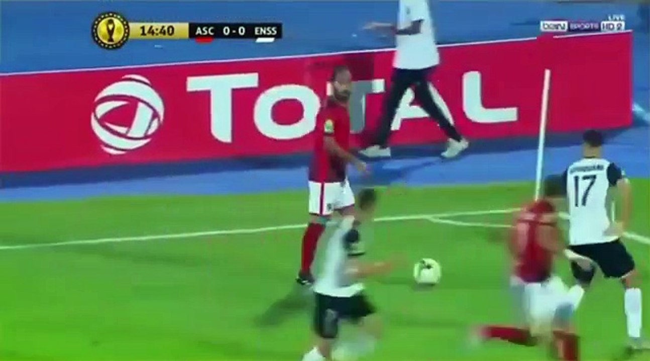 اهداف مباراة الاهلى ووفاق سطيف 2 0 وتالق وابداع نجم الاهلى وليد سليمان وهدف تاريخى