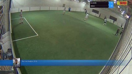 But de Hadjris (5-5) - La poste Vs Jabox - 02/10/18 20:00 - LIGUE 5 - Poitiers Game Parc