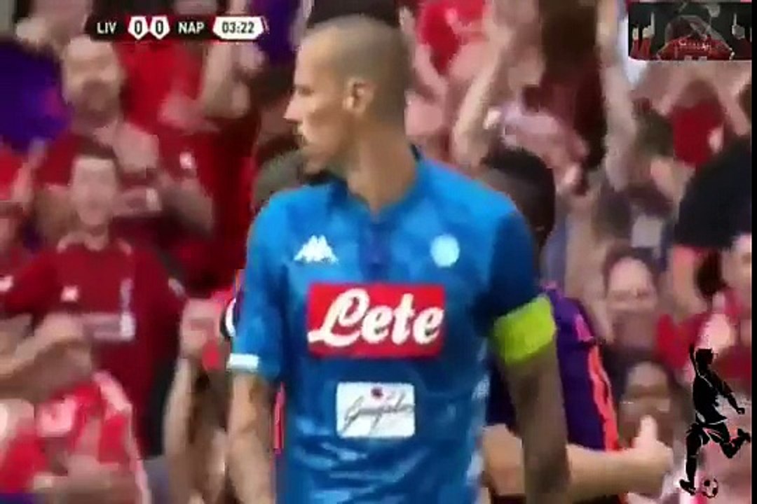 ملخص لمسات وهدف محمد صلاح اليوم امام نابولي◄وجنون المعلق ويورجن كلوب وسط ذهول من الجماهير