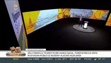 Sabah haberleri şimdi 24 TV'de