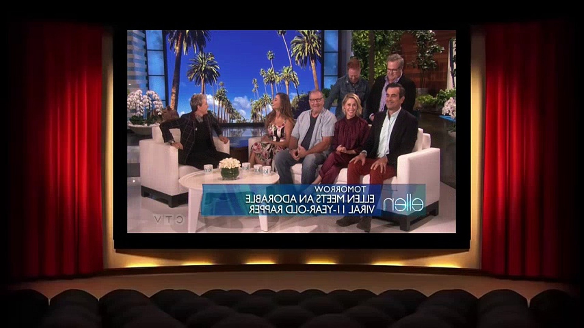 The Ellen DeGeneres Show S16E16 2018 09 25 Cast of Modern Family -  Dailymotion Video