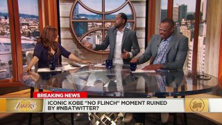 NBA Twitter ruins iconic Kobe Bryant vs. Matt Barnes 'no flinch' moment - The Jump - ESPN