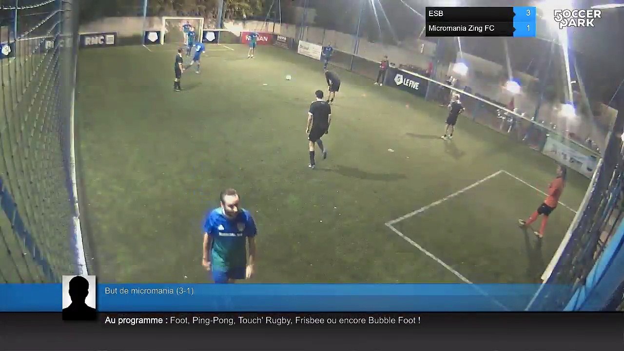 But de micromania (3-1) - ESB Vs Micromania Zing FC - 02/10/18 20:30 - Hiver 2018 loisir mardi