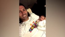 Poncho de Nigris comparte tiernos vídeos con su hija Isabella