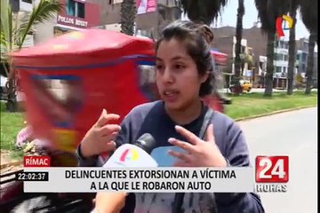Denuncian que delincuentes asaltaron a joven que denunció el robo de su auto