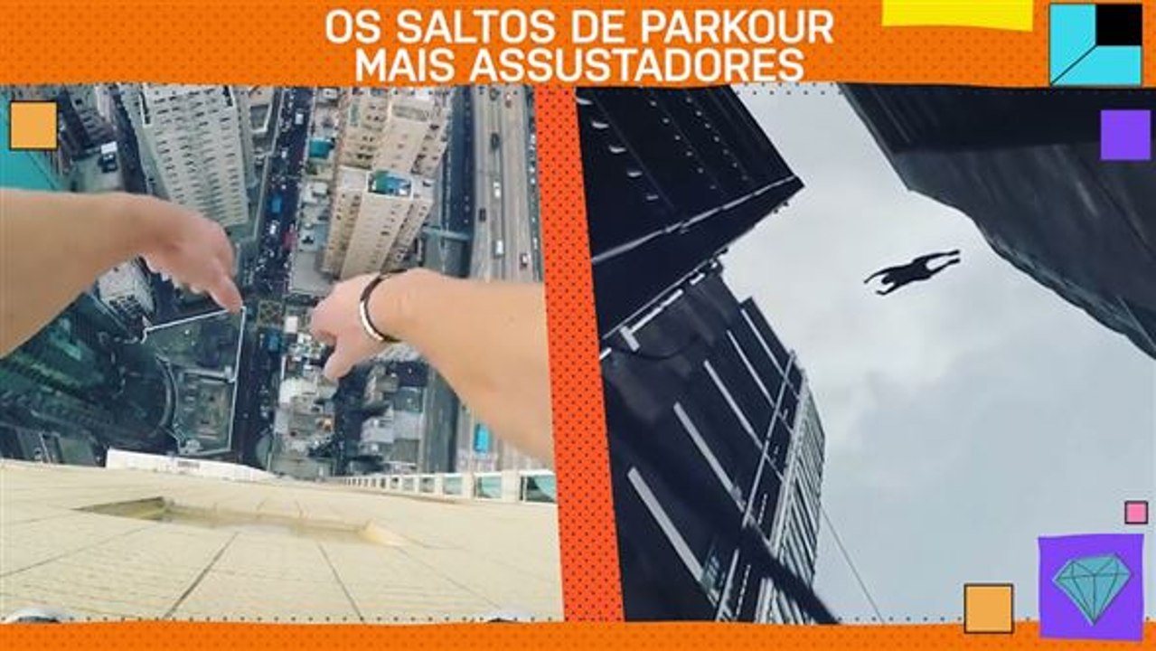Os saltos mais arrepiantes de parkour
