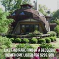This Midwestern town looks just like New England - but has cool homes like a geodesic dome for $299,000!
