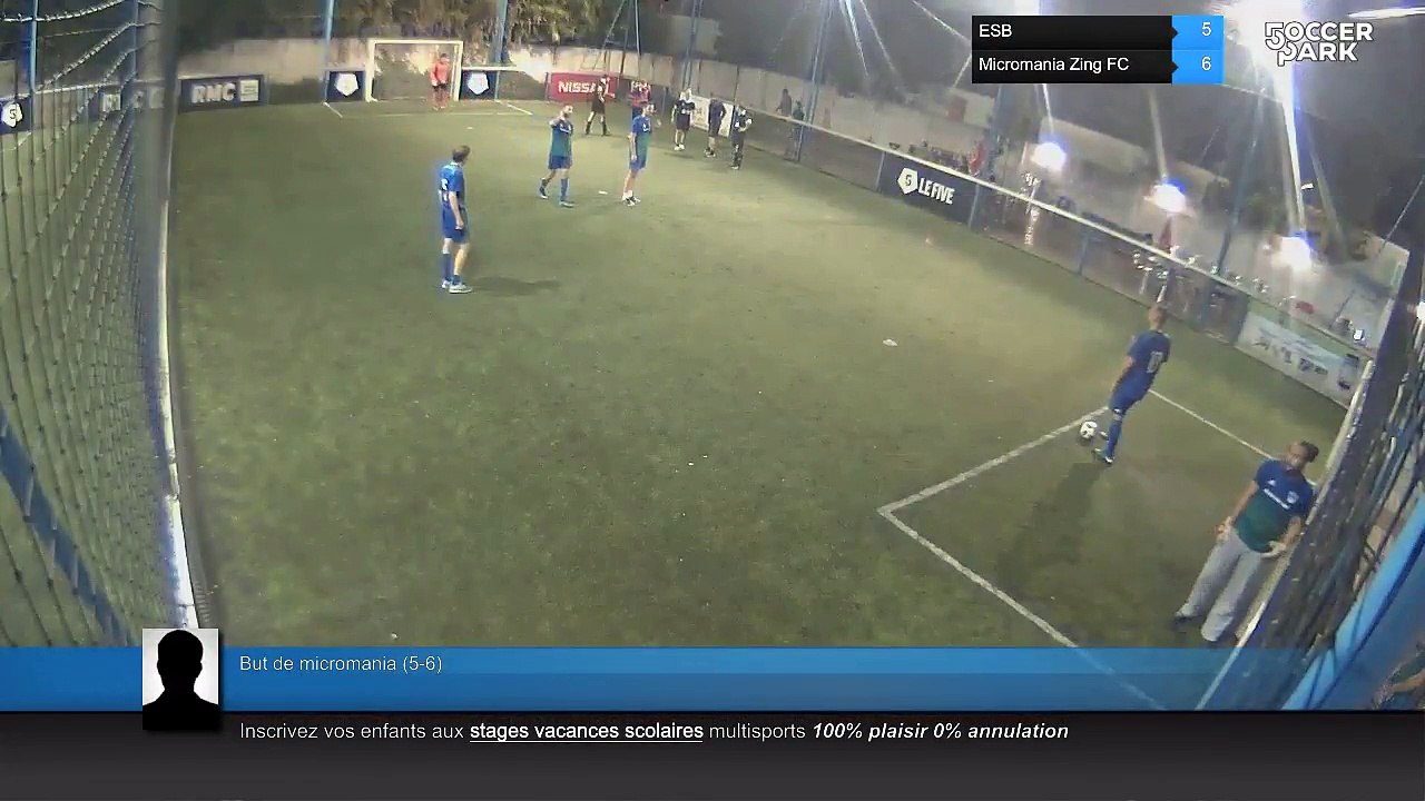 But de micromania (5-6) - ESB Vs Micromania Zing FC - 02/10/18 20:30 - Hiver 2018 loisir mardi