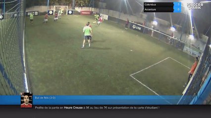 But de Nils (3-0) - Colombus Vs Accenture - 02/10/18 21:30 - Hiver 2018 loisir mardi