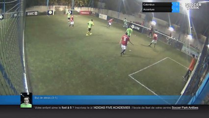 But de alexis (3-1) - Colombus Vs Accenture - 02/10/18 21:30 - Hiver 2018 loisir mardi
