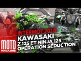 Kawasaki Z 125 et Ninja 125 2019 - Salon Intermot 2018