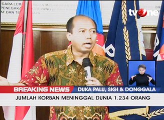 Jumlah Korban Jiwa Gempa dan Tsunami Palu Sudah 1.234 Orang