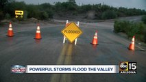 Some drivers gamble with floodwater in Cave Creek