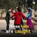 In Syria, too many schools have been damaged and destroyed during the war. This one is called Buds of Hope. Here's why: