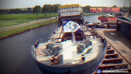 GEDE BANGET COYY..!! Inilah 10 Pemindahan Kapal Terbesar & Terberat ke Lautan Pertama Kali!!!