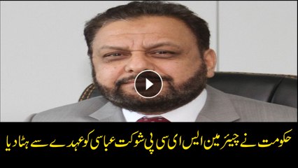 Govt removes Chairman SECP Shaukat Hussain from designation