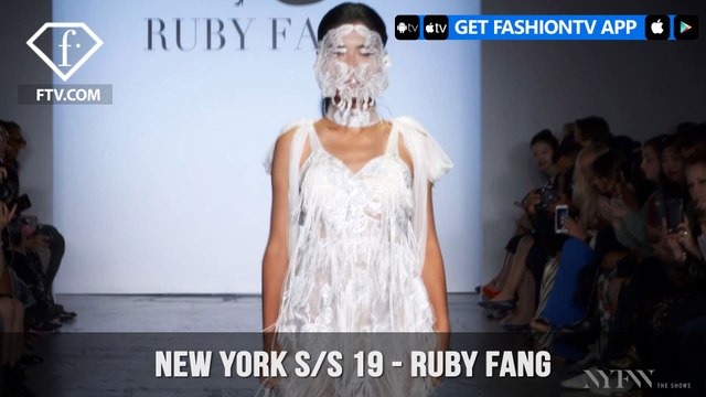New York Fashion Week Spring/Summer 2019 - Ruby Fang | FashionTV | FTV