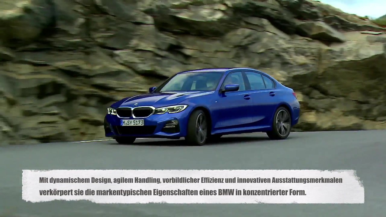 Die neue BMW 3er Limousine Highlights
