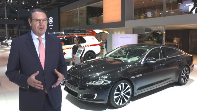 Jaguar Land Rover at the Paris AutoMondial 2018 - Interview Hanno Kirner