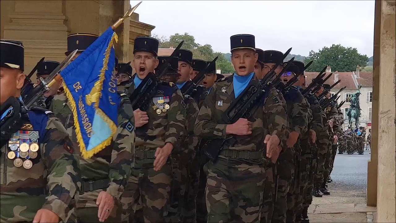 Saint-Gabriel pour le 53e RT au château de Lunéville