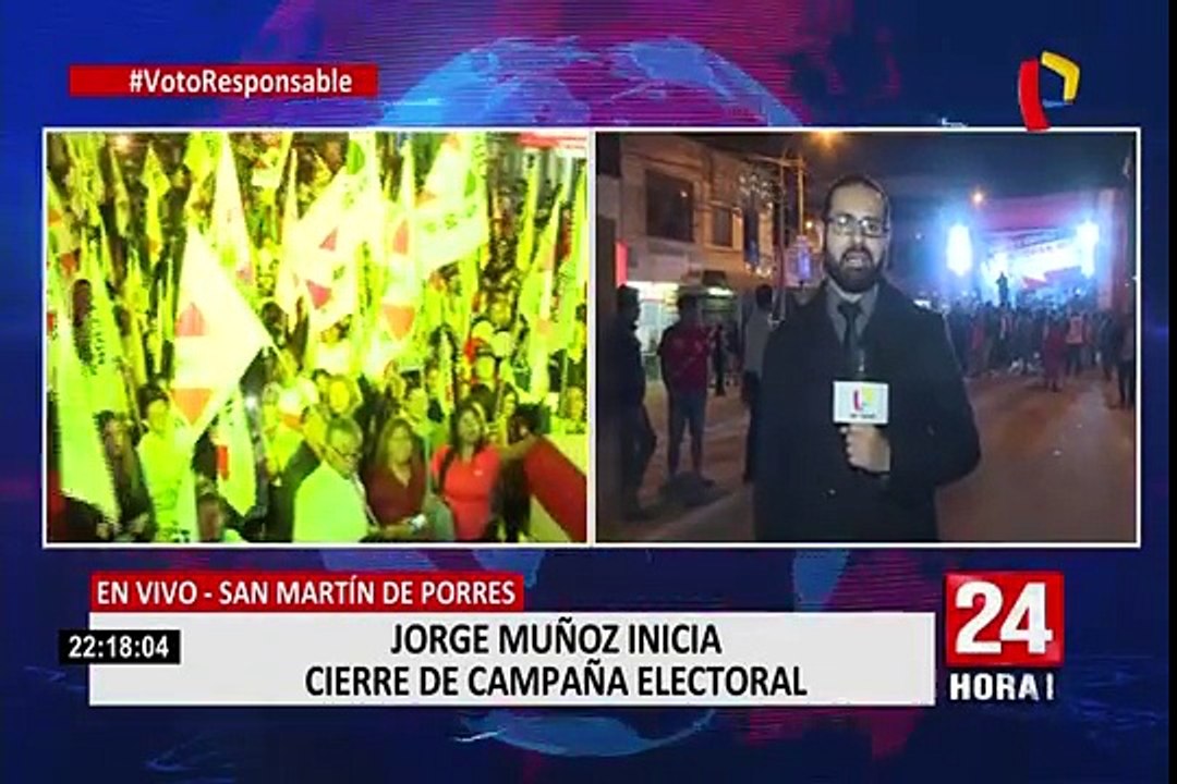 Jorge Muñoz: " Yo siempre estoy comprometiéndome y siempre que digo algo lo he cumplido"