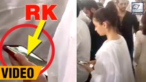 Alia Bhatt CAUGHT FaceTiming Ranbir Kapoor During Krishna Raj's Funeral