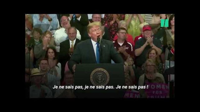 En meeting, Trump se moque du témoignage de Christine Blasey Ford, une des accusatrices de Kavanaugh