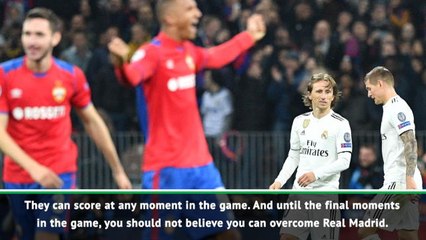 CSKA enjoying shock win over Real Madrid - Goncharenko