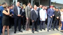 Öldürülen Dr. Fikret Hacıosman Anısına Hastane Önünde Tören Düzenlendi