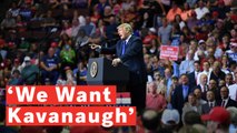 Crowd Chants 'We Want Kavanaugh' During Trump Rally In Mississippi