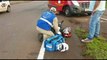 Motociclista se fere em colisão às margens da BR-467