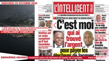 Le Titrologue du 03 Octobre 2018 : Municipales au plateau, un bras droit de Bendjo révèle  "C’est moi qui ai trouvé l’argent pour payer les électeurs de Jacques Ehouo"