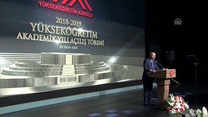 Cumhurbaşkanı Erdoğan: 'Kredi burs miktarını lisansta 500, yüksek lisansta bin, doktorada bin 500 liraya yükseltme kararı aldık'- ANKARA