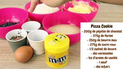 RECETTE PIZZA COOKIE - FACILE ET RAPIDE