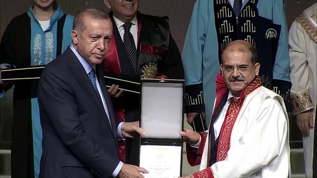 Yükseköğretim Akademik Yıl Açılış Töreni - Ödül takdimi (2) - ANKARA