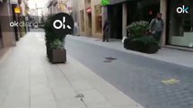 En las alcantarillas de Olot suena Mariano Rajoy y el Rey Felipe VI